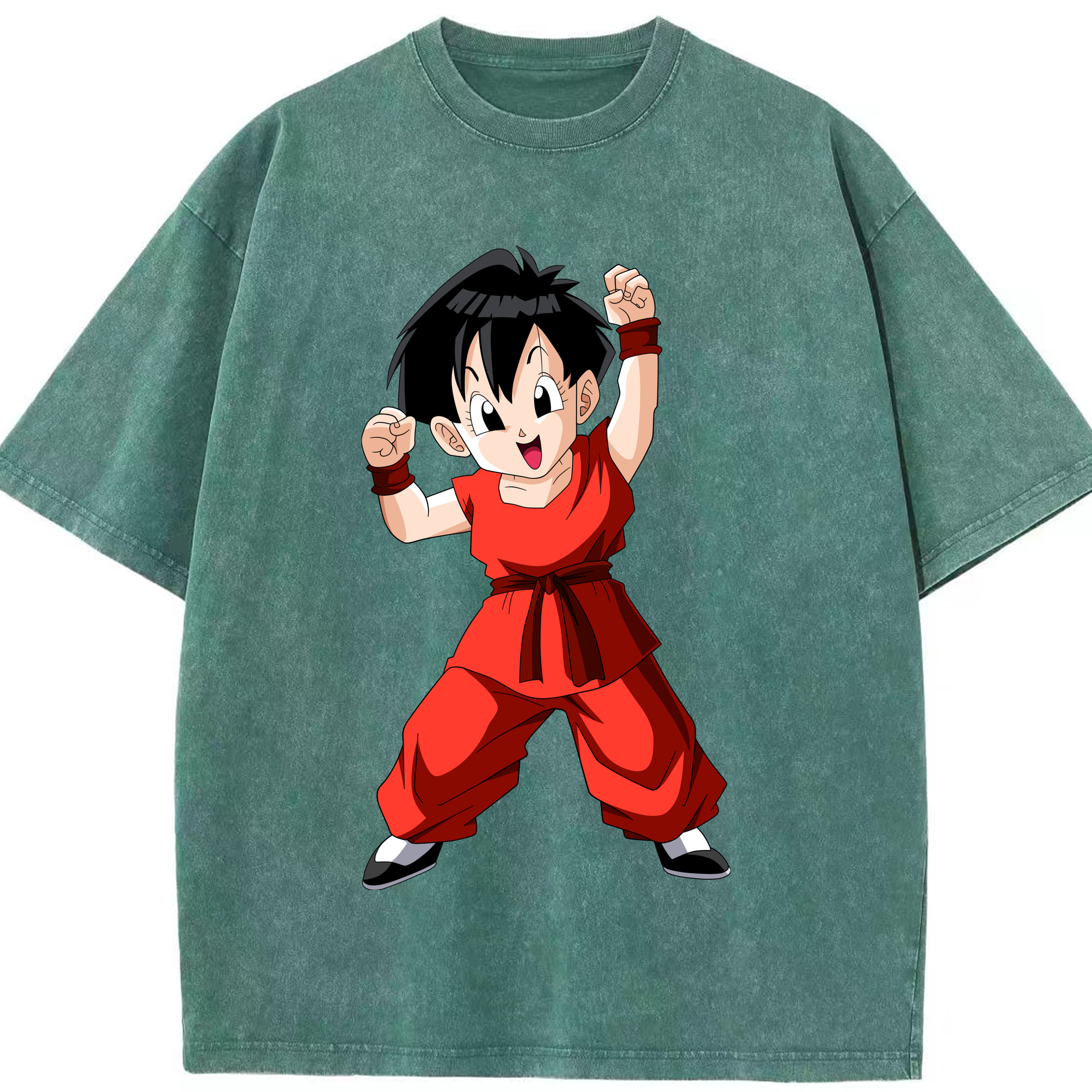 （画像用） ドラゴンボール パン DRAGON BALL Pan 綿100% ヴィンテージ風 半袖Tシャツ（フロントプリント）